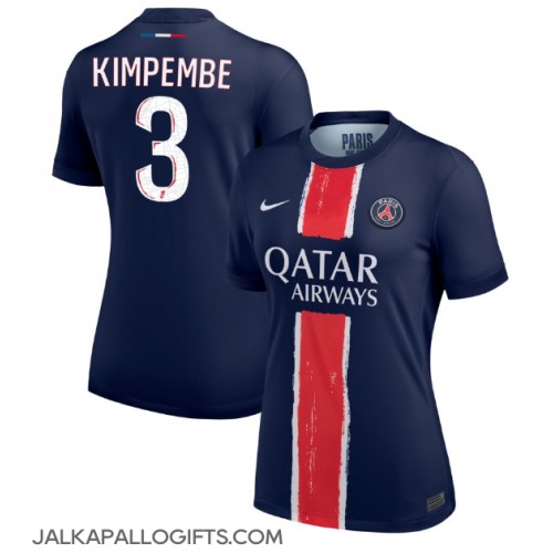 Paris Saint-Germain Presnel Kimpembe #3 Kotipaita Naiset 2024-25 Lyhythihainen